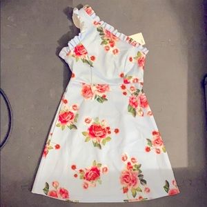 BRAND NEW ASOS Floral one shoulder Dress